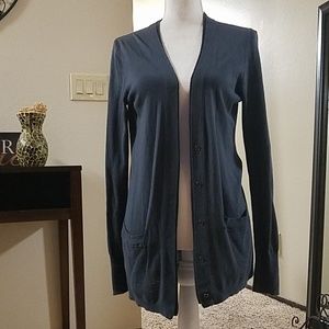 ANN TAYLOR | LOFT ~ Lightweight long cardigan
